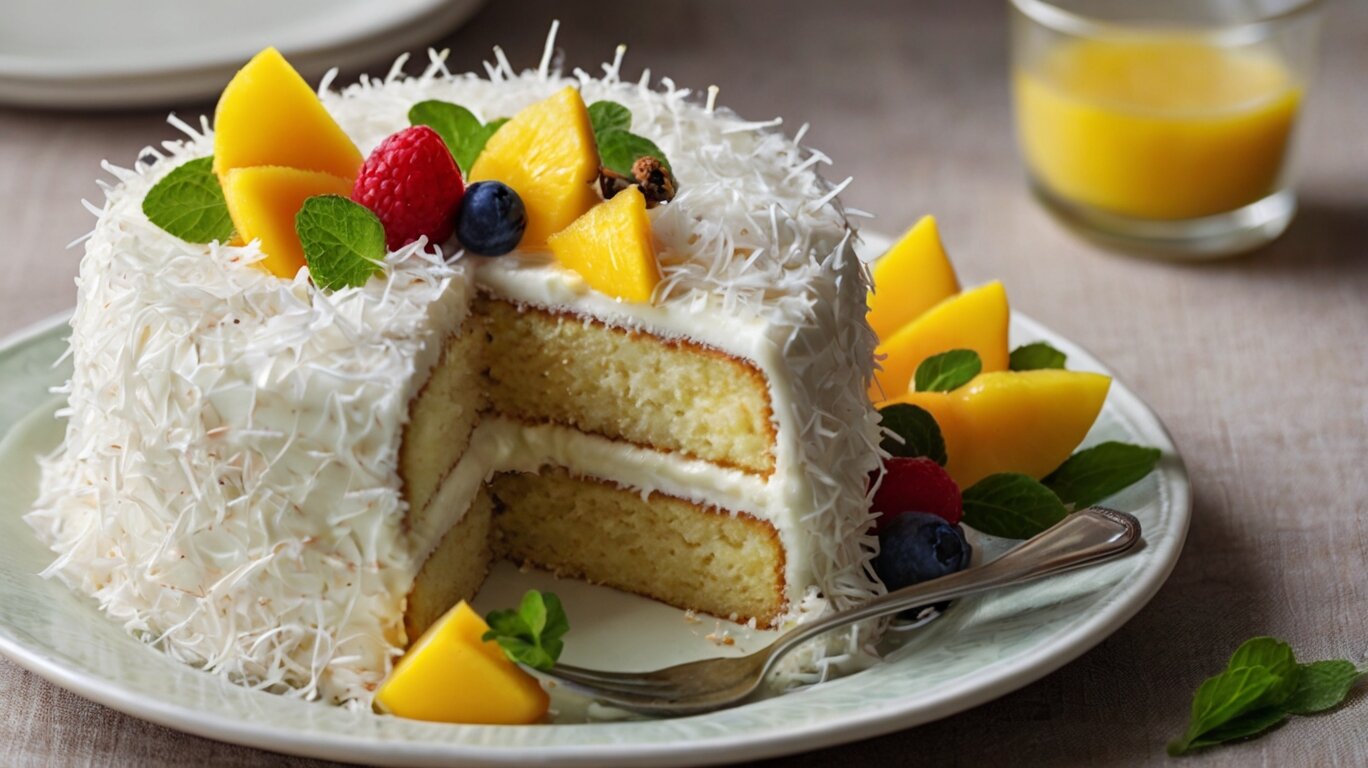 4 Delicious Coconut Cake Recipes with a Healthy Yogurt Twist