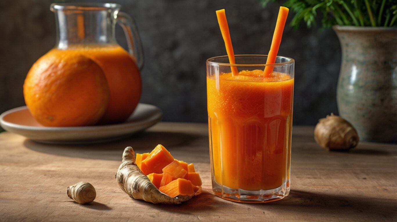 Carrot Juice and Ginger: Your Ultimate Immunity & Energy Guide