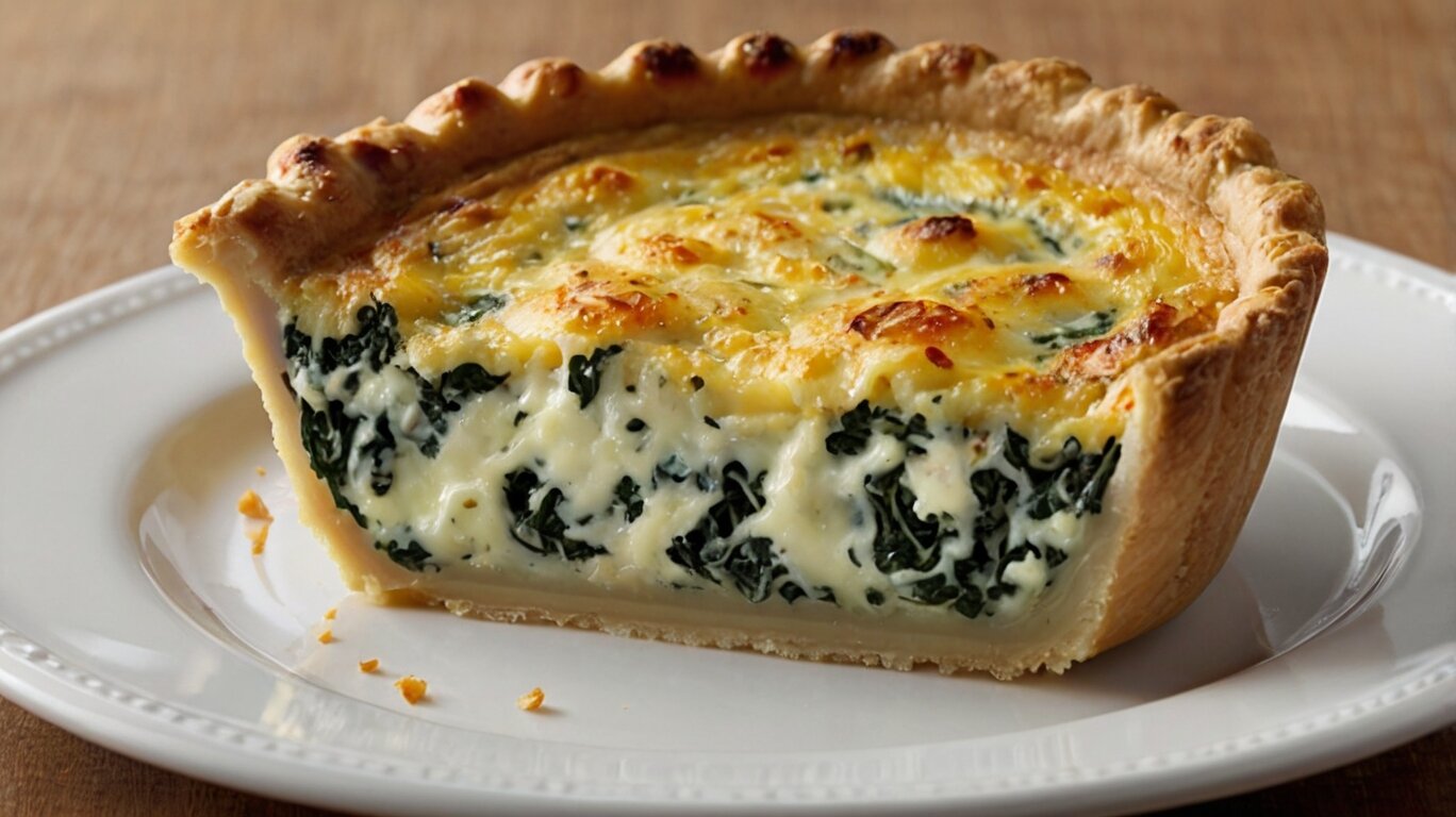 Healthy Spinach and Cottage Cheese Quiche with 9 Ingredients