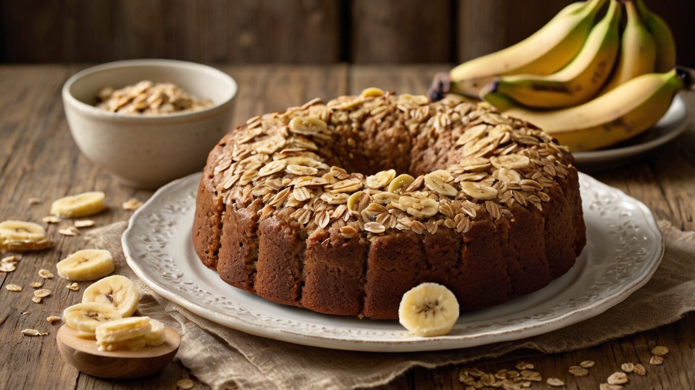 Bake Your Way to Bliss with this Scrumptious Banana Cake Recipe with Oatmeal