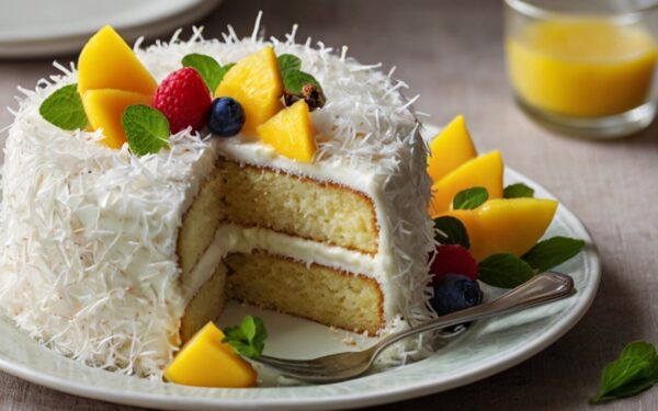 4 Delicious Coconut Cake Recipes with a Yogurt Twist