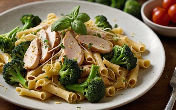 Delicious and Healthy Spring Pasta Recipe with Chicken and Broccoli