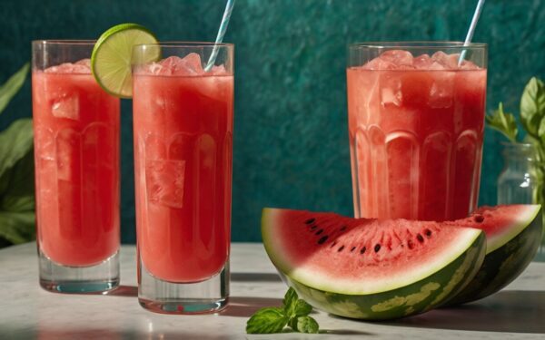 Refreshing Watermelon Juice with a Zing of Gingery Goodness: The Perfect Summer Cooler Recipe!