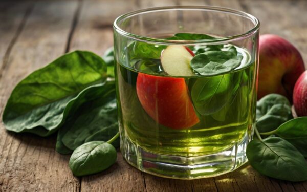 Boost Your Health with a Refreshing Twist: The Power of Apple Juice Infused with Nutrient-packed Spinach