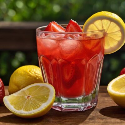 The Refreshing Twist: Boost Your Health with Homemade Strawberry Lemon Juice