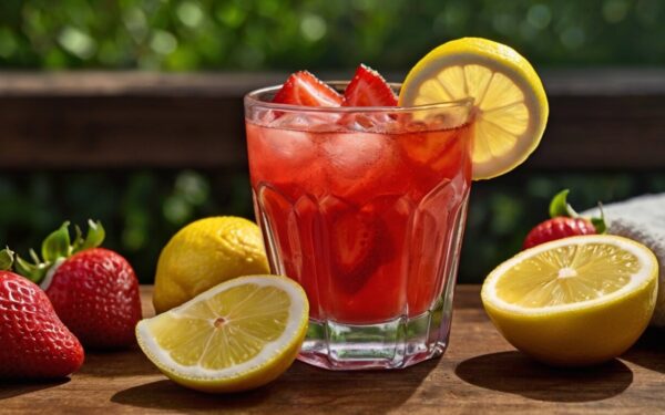 The Refreshing Twist: Boost Your Health with Homemade Strawberry Lemon Juice