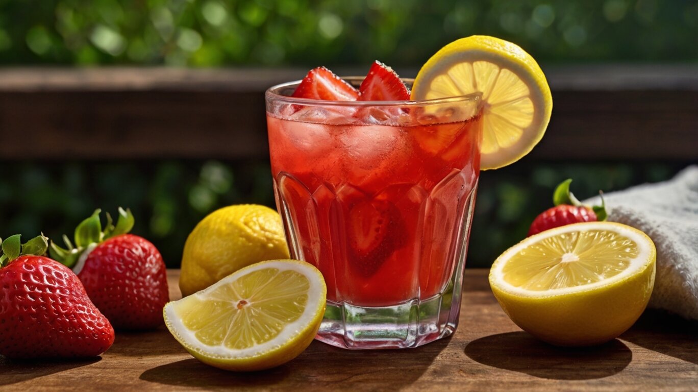 The Refreshing Twist: Boost Your Health with Homemade Strawberry Lemon Juice