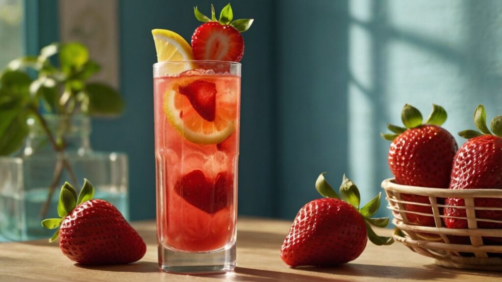 Boost your health with homemade strawberry lemon juice. Packed with antioxidants and vitamin C, this refreshing drink supports overall well-being.